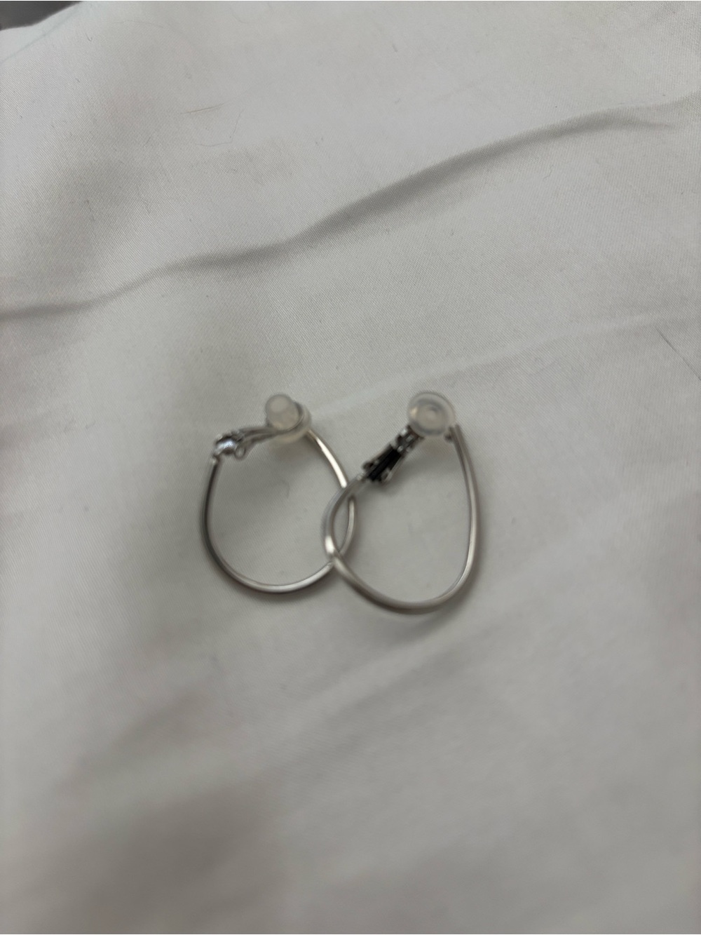 Japanese Silver Ear Clips